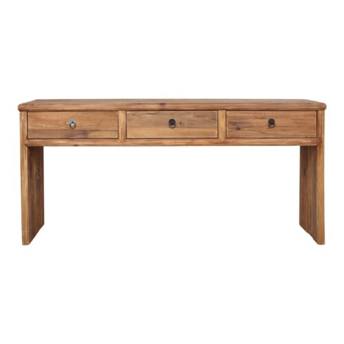 CONSOLE EN BOIS MIRIAM style Rustique. | Trouvez-la chez MisterWils. Plus de 4000m² d'exposition. Buffets, étagères, luminaires, tables...1