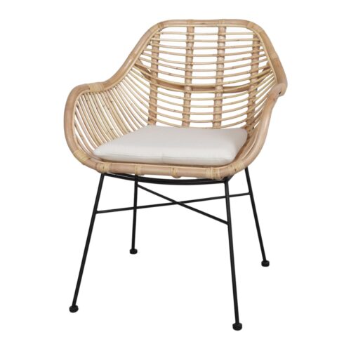 CHAISE EN ROTIN SILVIO de style Exotique | Trouvez-la chez MisterWils. Plus de 4000m² d'exposition. 5