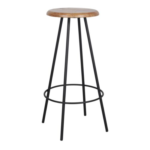 TABOURET HAUT EN MÉTAL WIRE de style industriel | Trouvez-la chez MisterWils. Plus de 4000m² d'exposition. 4