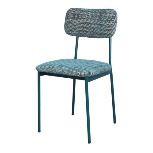 CHAISE TAPISSÉE SACRAMENTO de style Mid Century | Trouvez-la chez MisterWils. Plus de 4000m² d'exposition. 1