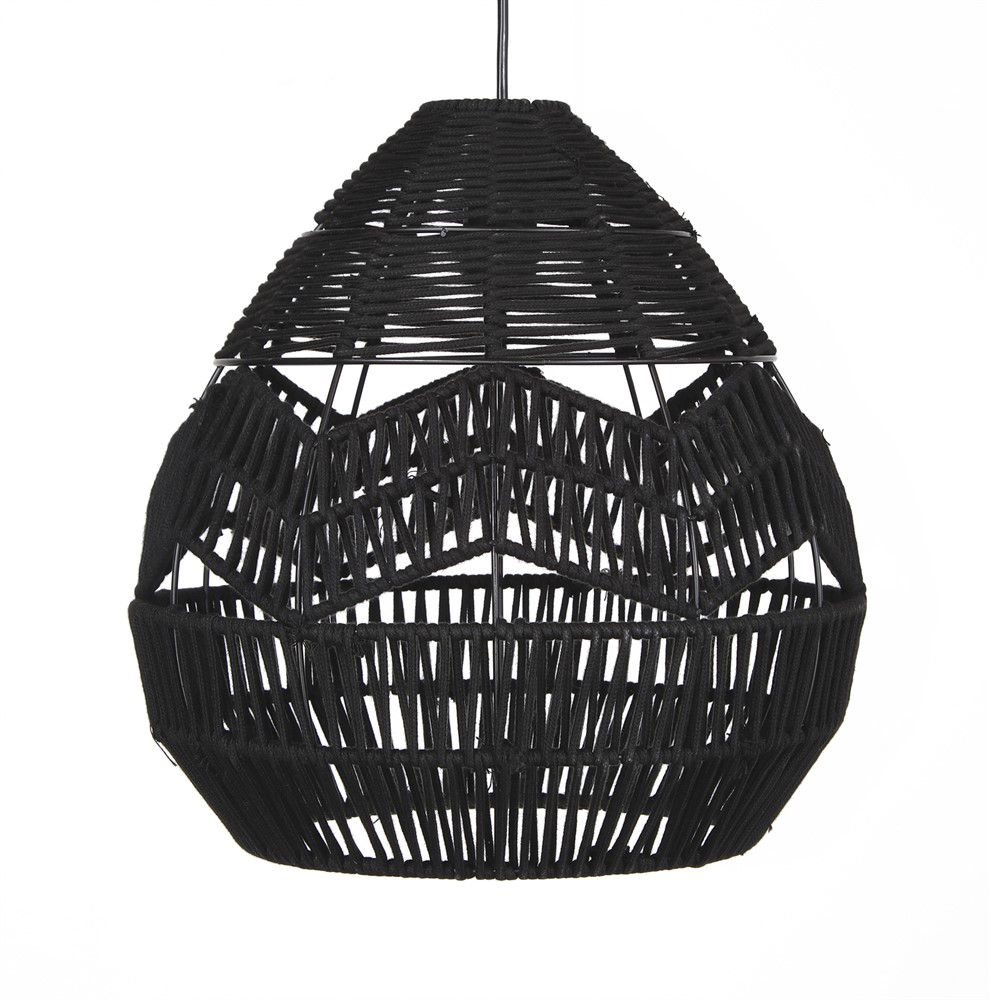 misterwils-lampe-corde-noire-tamok-1 LAMPE PLAFONNIER TAMOK de style Scandinave | Trouvez-la chez MisterWils. Plus de 4000m² d'exposition. 3