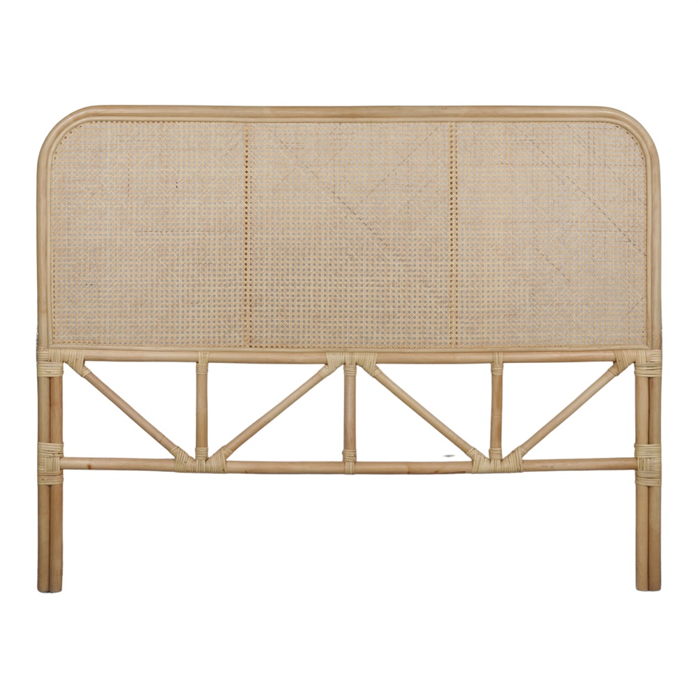 misterwils-tete-lit-rotin-nomad-mini-naturel-1 NOMAD NATURAL Tête de lit de style Japandi fabriquée en bambou et fibres de rotin naturel | Trouvez-la chez MisterWils. 1