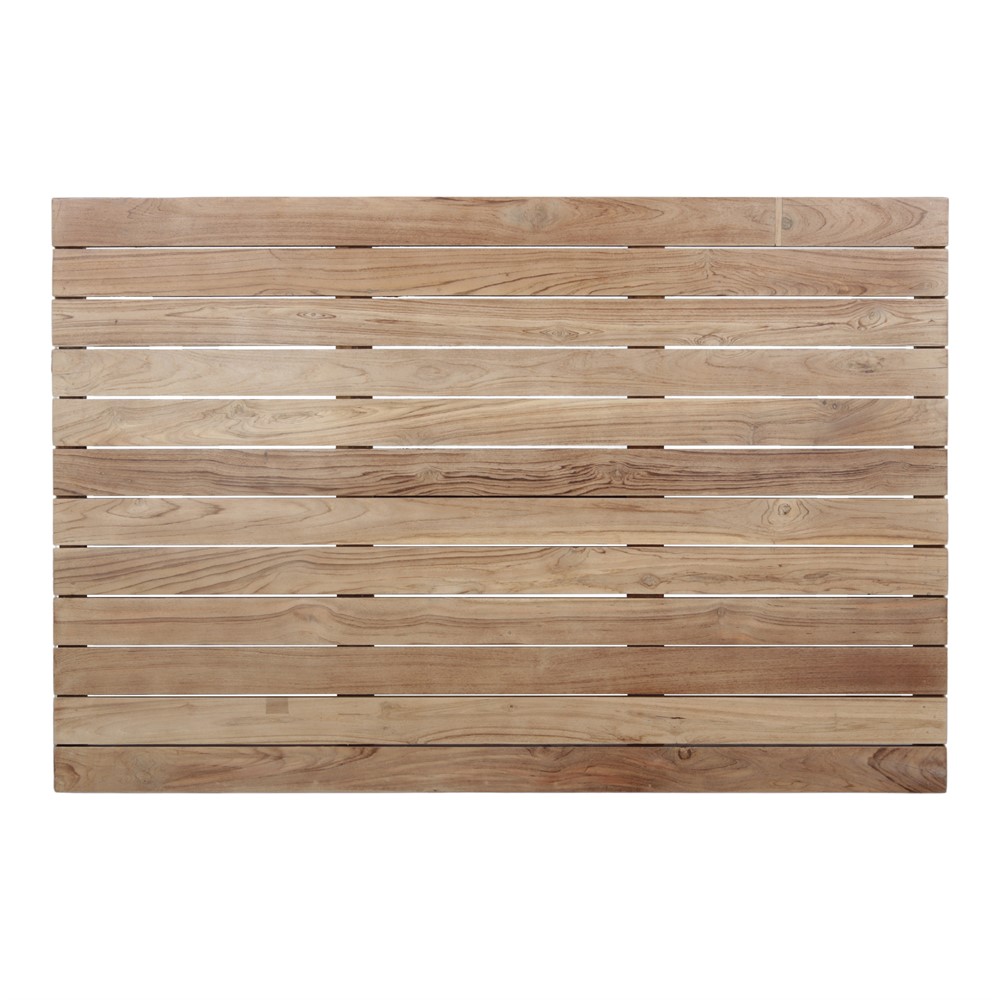 misterwils-plateau-bois-teck-dalson-rectangulaire-1 PLATEAU EN BOIS DE TECK DALSON pour table avec structure centrale | Trouvez-la chez MisterWils. Plus de 4000m² d'exposition. 2
