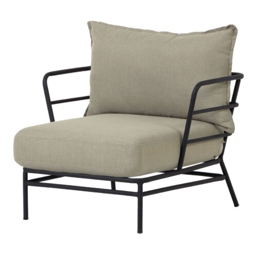 FAUTEUIL TAPISSÉ MARELUZ style contemporain | Trouvez-la chez MisterWils. Plus de 4000m² d'exposition. 1