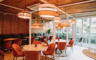 Les dernières chaises tapissées tendances pour décorer un restaurant