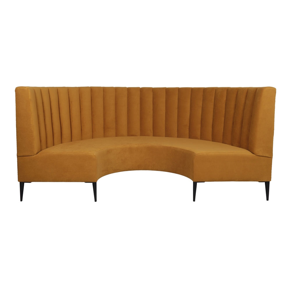 misterwils-banco-curvo-tapizado-melvis-curry-1 BANCO CURVO TAPIZADO MELVIS estilo Mid Century. Encuéntralo en MisterWils. Más de 4000m² de exposición y almacén. curry 1