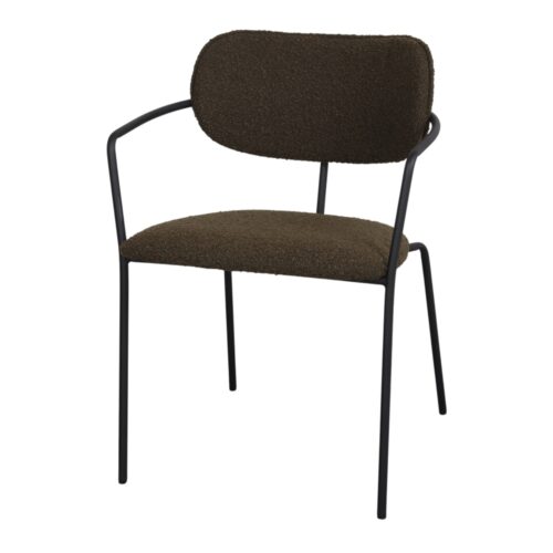 CHAISE TAPISSÉE IZMAL de style Mid Century | Trouvez-la chez MisterWils. Plus de 4000m² d'exposition. 19