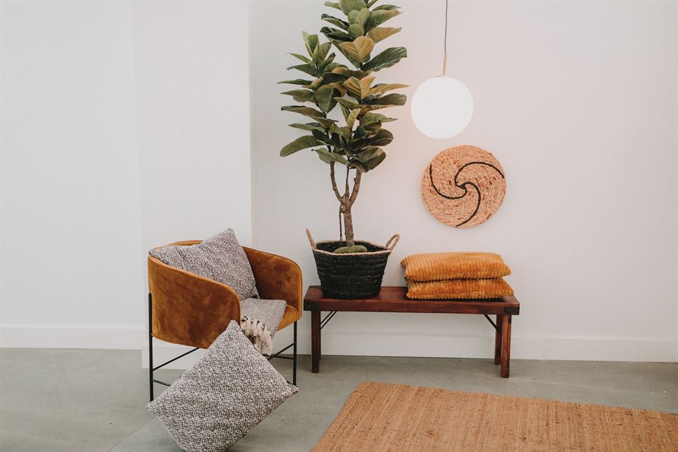 Lámparas de techo para el comedor fabricada en cristal