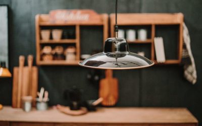 Plafonniers en métal tendances pour la salle à manger