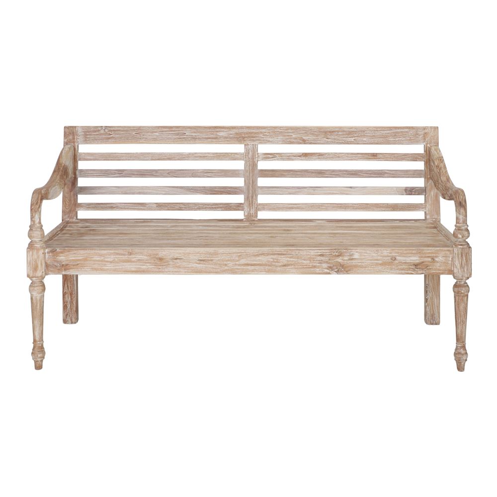 BANC EN BOIS NYOMAN, de style Vintage | Trouvez-la chez MisterWils. Plus de 4000m² d'exposition. 1