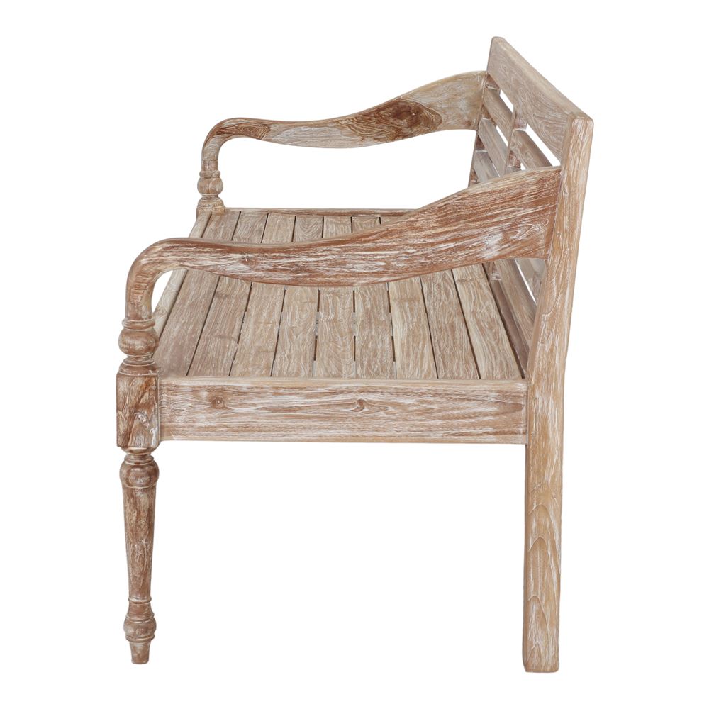 BANC EN BOIS NYOMAN, de style Vintage | Trouvez-la chez MisterWils. Plus de 4000m² d'exposition. 3
