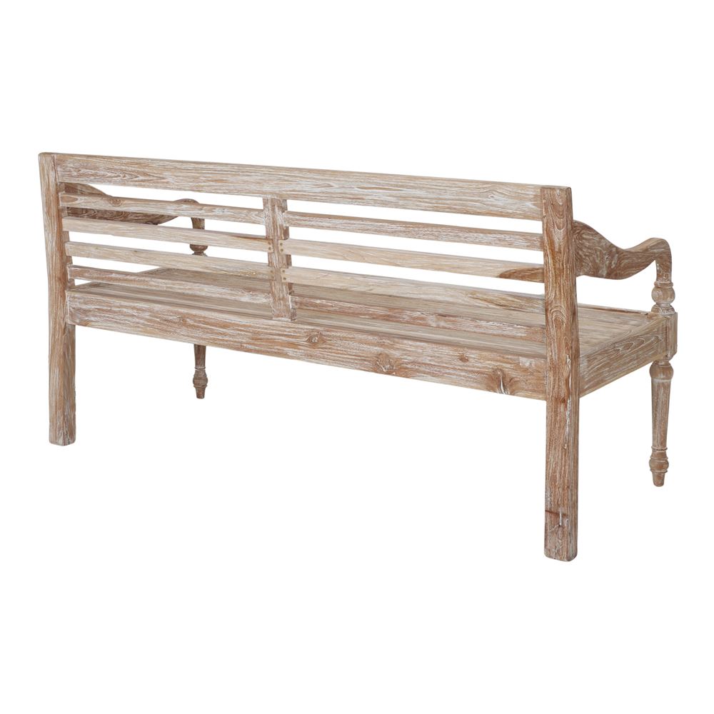 BANC EN BOIS NYOMAN, de style Vintage | Trouvez-la chez MisterWils. Plus de 4000m² d'exposition. 4