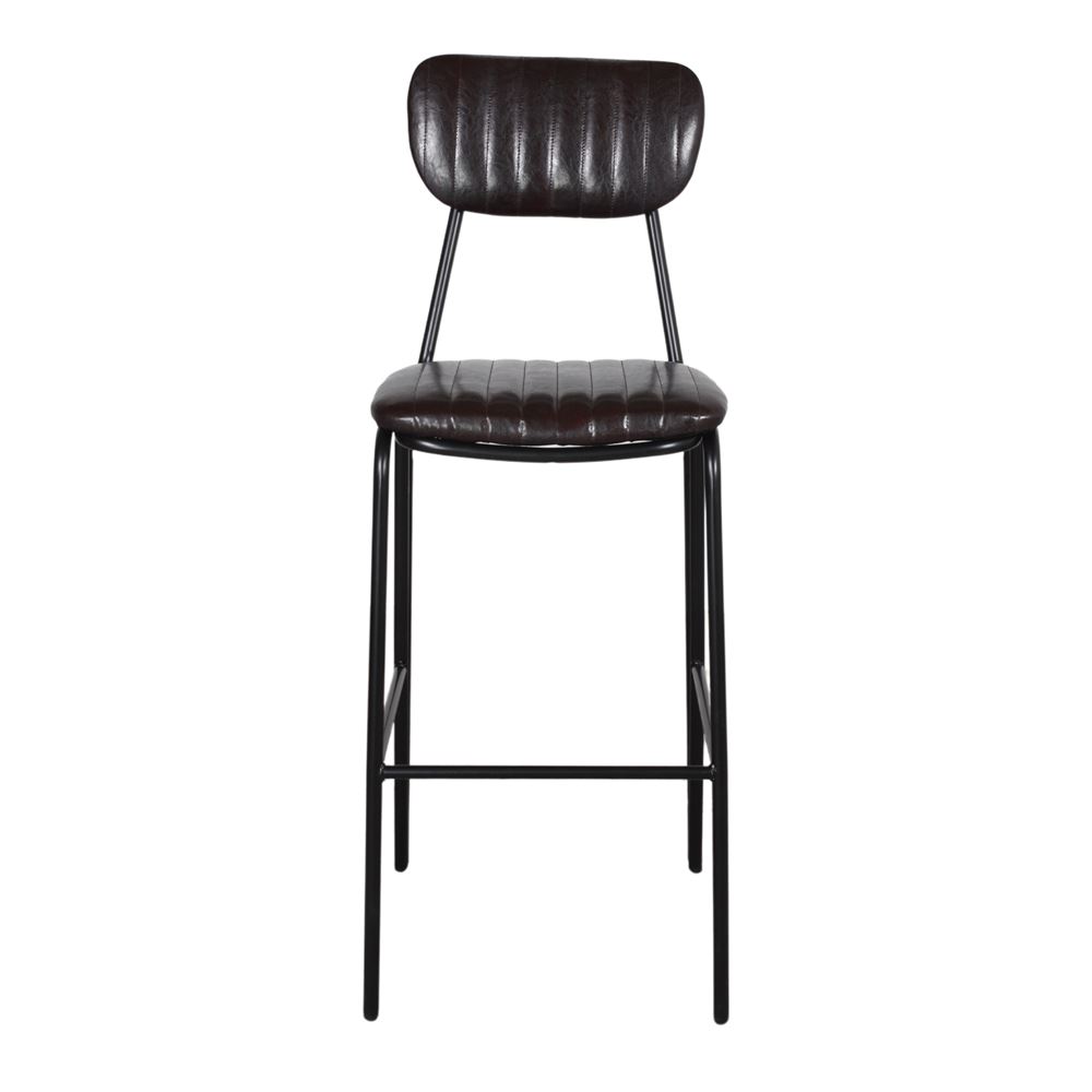 misterwils-tabouret-haut-similicuir-addy-marron-2 TABOURET HAUT EN MÉTAL ET CUIR ADDY mid century | Trouvez-la chez MisterWils. Plus de 4000m² d'exposition. 6