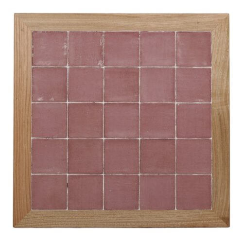 PLATEAU EN BOIS ET CÉRAMIQUE MICAELA méditerranéen | Trouvez-la chez MisterWils. Plus de 4000m² d'exposition. 1