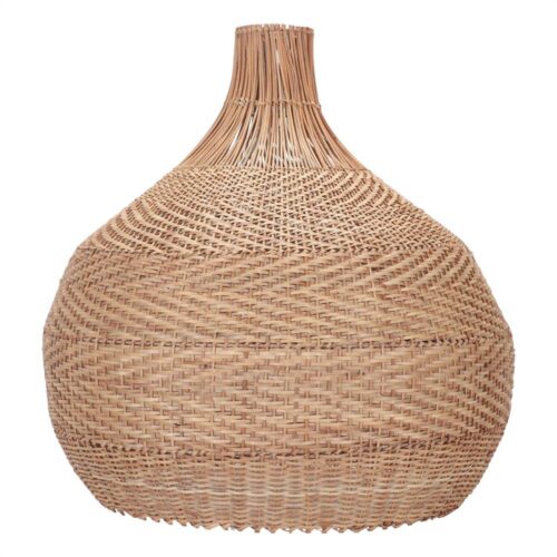 ABAT-JOUR EN ROTIN DUNET de style méditerranéen | Trouvez-la chez MisterWils. Plus de 4000m² d'exposition. 1