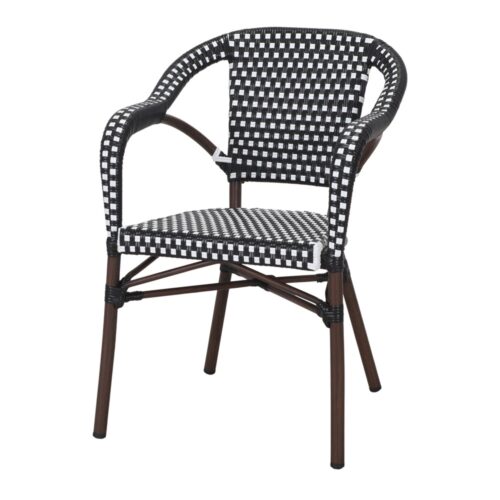 CHAISE EN ROTIN SYNTHÉTIQUE IMPERIO style bistrot | Trouvez-la chez MisterWils. Plus de 4000m² d'exposition. 5