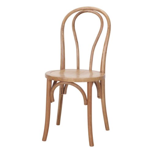 CHAISE EN BOIS CURVES ROBLE, de style Vintage | Trouvez-la chez MisterWils. Plus de 4000m² d'exposition. 4