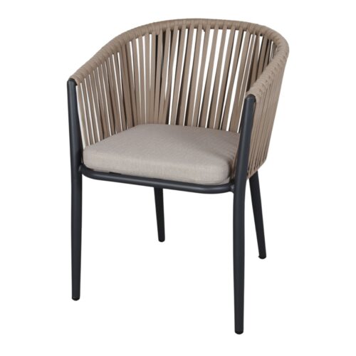 CHAISE EN CORDE AGOSTA style contemporain | Trouvez-la chez MisterWils. Plus de 4000m² d'exposition. 8