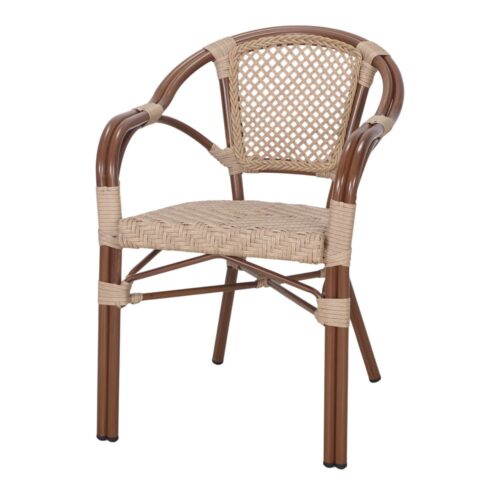 CHAISE EN ROTIN SYNTHÉTIQUE PRISMY style Bistrot | Trouvez-la chez MisterWils. Plus de 4000m² d'exposition. 4