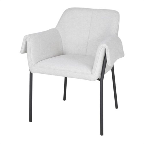 CHAISE TAPISSÉE ASTRID, de style contemporain | Trouvez-la chez MisterWils. Plus de 4000m² d'exposition. 3