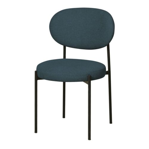 CHAISE TAPISSÉE CAVALETO style Mid Century | Trouvez-la chez MisterWils. Plus de 4000m² d'exposition. 1