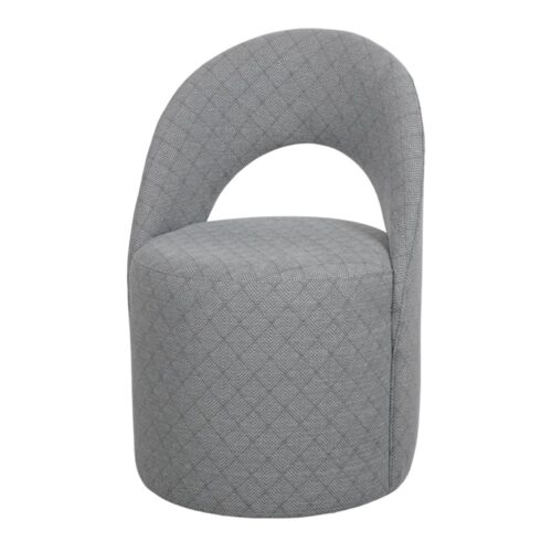 POUF TAPISSÉ AZURY style Mid Century | Trouvez-la chez MisterWils. Plus de 4000m² d'exposition. 1