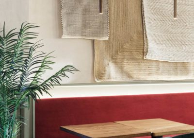 Da Luigi, une pizzeria aux ambiances multiples harmonisées par Pablo Baruc | MisterWils, furniture for free souls 11