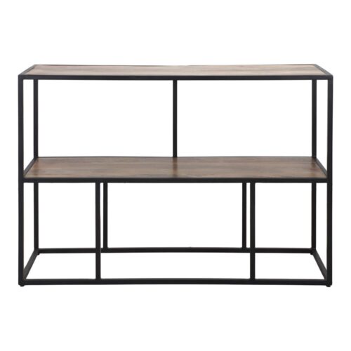 ÉTAGÈRE EN BOIS ET EN MÉTAL SEGUIN, style industriel | Trouvez-la chez MisterWils. Plus de 4000m² d'exposition.