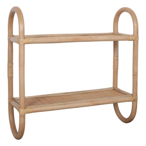 ÉTAGÈRE EN ROTIN PORNER, de style Méditerranéen | Trouvez-la chez MisterWils. Plus de 4000m² d'exposition. 1