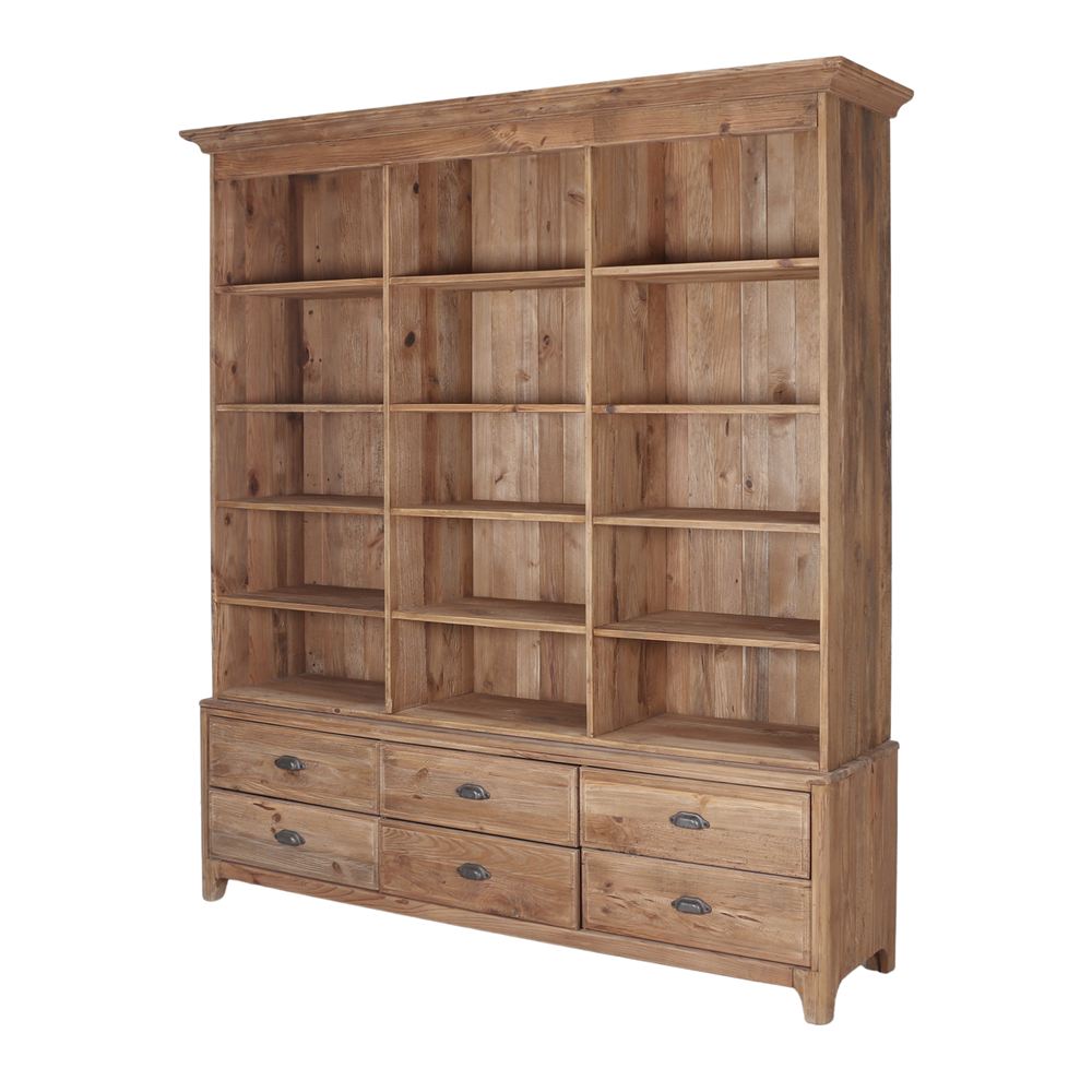 ÉTAGÈRE EN BOIS GRIFIT, de style Rustique | Trouvez-la chez MisterWils. Plus de 4000m² d'exposition. 4