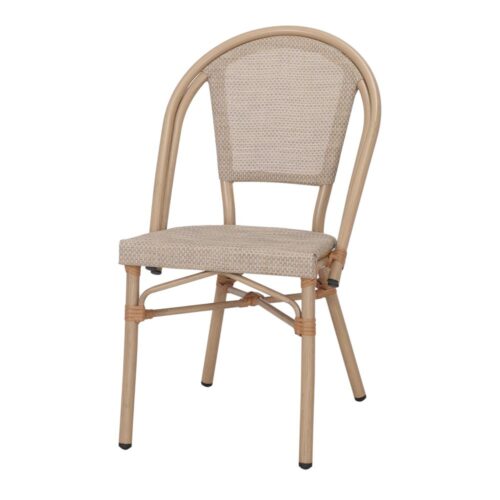 CHAISE D'EXTÉRIEUR VECTORE, de style Bistro | Trouvez-la chez MisterWils. Plus de 4000m² d'exposition. 1