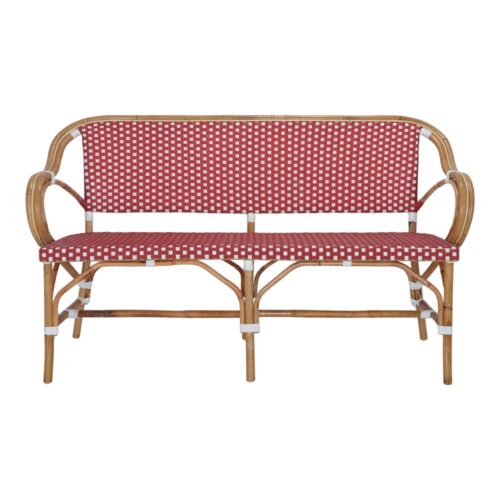 BANC EN ROTIN ISONA de style bistrot | Trouvez-la chez MisterWils. Plus de 4000m² d'exposition. 9