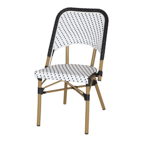 CHAISE D'EXTÉRIEUR SAIGON, de style bistro | Trouvez-la chez MisterWils. Plus de 4000m² d'exposition. 1