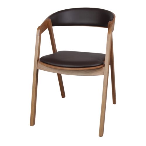 CHAISE EN BOIS BORMY style contemporain | Trouvez-la chez MisterWils. Plus de 4000m² d'exposition. 1