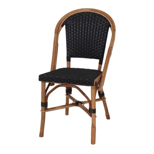 CHAISE EN ROTIN BRITANY style Bistro 1