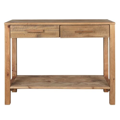 CONSOLE EN BOIS TRAPANI, de style rustique | Trouvez-la chez MisterWils. Plus de 4000m² d'exposition. 1