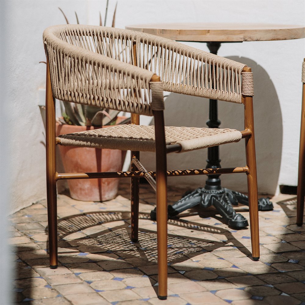 misterwils-session-vivian CHAISE EN CORDE ET MÉTAL VIVIAN de style Japandi | Trouvez-le chez Mister Wils. Plus de 4000m² d'exposition. Buffets, étagères... naturel 14