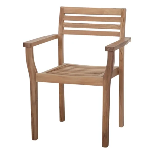 CHAISE EN BOIS NIXON, de style Méditerranéen | Trouvez-la chez MisterWils. Plus de 4000m² d'exposition. 1