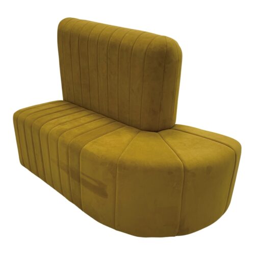 BANQUETTE TAPISSÉE SAILING style Art Déco | Trouvez-la chez MisterWils. Plus de 4000m² d'exposition.