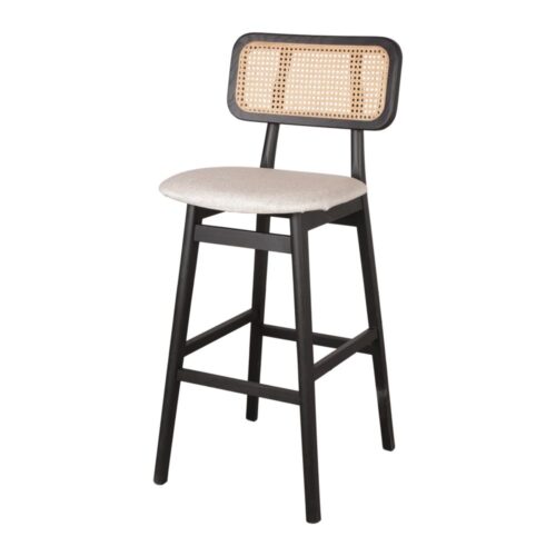 TABOURET TAPISSÉ BLAKEMY, style Bistrot | Trouvez-la chez MisterWils. Plus de 4000m² d'exposition. 1