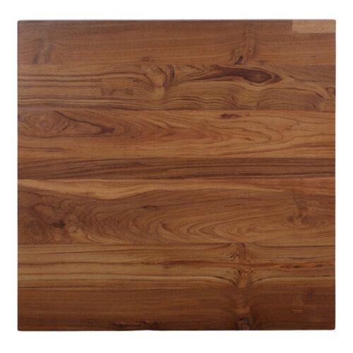 PLATEAU EN BOIS DE TECK ETORE idéal avec un pied central | Trouvez-la chez MisterWils. Plus de 4000m² d'exposition. 1