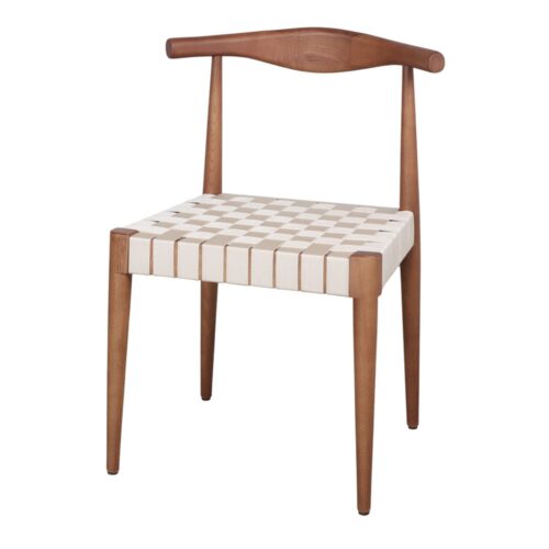 CHAISE EN BOIS BURAK, de style Mid Century | Trouvez-la chez MisterWils. Plus de 4000m² d'exposition. 4