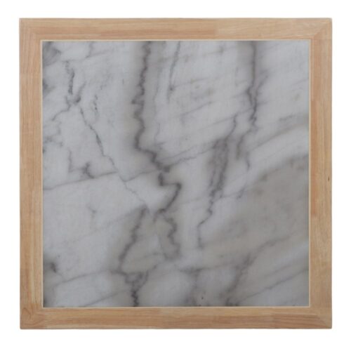 PLATEAU EN MARBRE ET EN BOIS DUBLIN, style vintage | Trouvez-la chez MisterWils. Plus de 4000m² d'exposition. 1