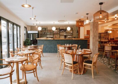 Bacio Terrazza, la fusion parfaite entre Trattoria italienne et Bistro français