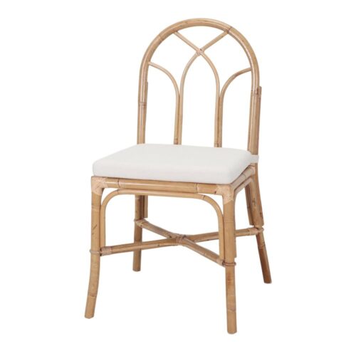 CHAISE EN ROTIN AZURA, de style Méditerranéen | Trouvez-la chez MisterWils. Plus de 4000m² d'exposition. 1