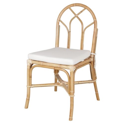 CHAISE EN ROTIN AZURA, de style Méditerranéen | Trouvez-la chez MisterWils. Plus de 4000m² d'exposition. 1