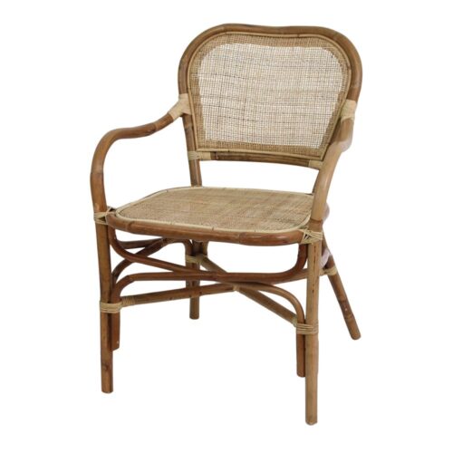 CHAISE EN ROTIN NAGORE, de style Bistro | Trouvez-la chez MisterWils. Plus de 4000m² d'exposition. 1