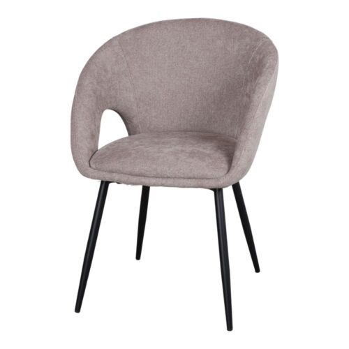 CHAISE TAPISSÉE GEMINI, de style contemporain | Trouvez-la chez MisterWils. Plus de 4000m² d'exposition. 1