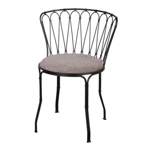 CHAISE EN MÉTAL MAYLEN, style Vintage | Trouvez-la chez MisterWils. Plus de 4000m² d'exposition. 1