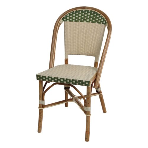 CHAISE EN ROTIN LOLITA, de style Bistro | Trouvez-la chez MisterWils. Plus de 4000m² d'exposition. 4